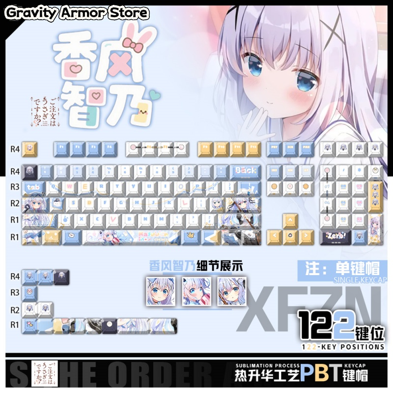 Keycap Artisan Anime - Is The Order A Rabbit? Kafū