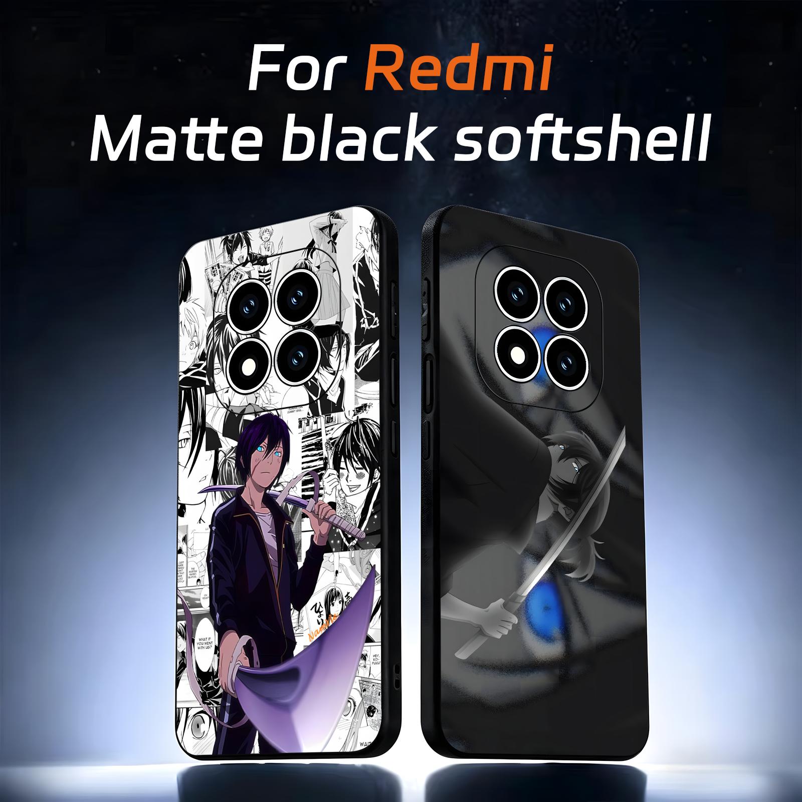 Phone Case Anime - Anime Noragami Phone Case For Redmi