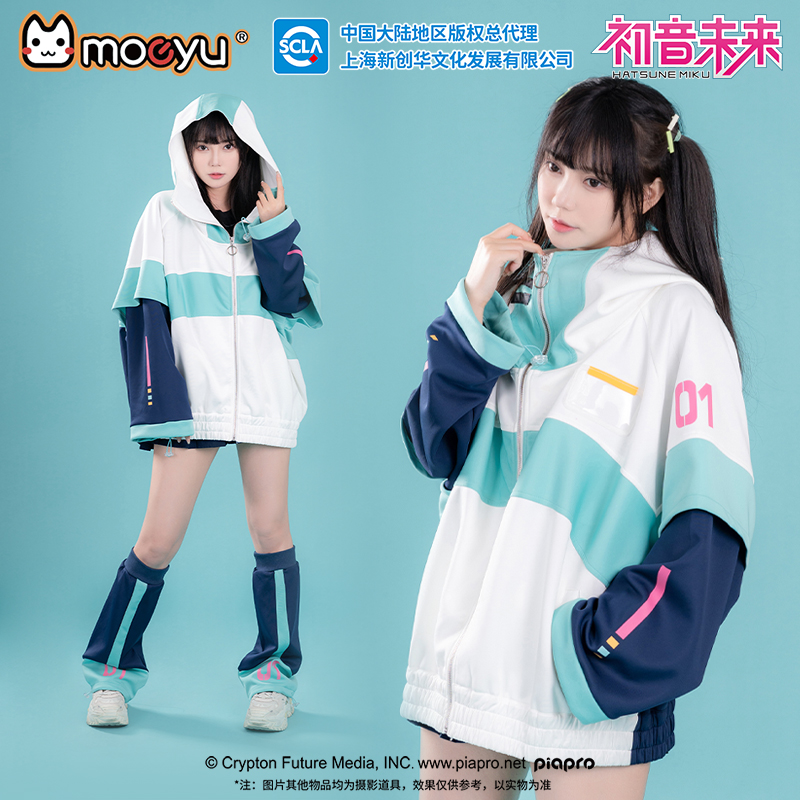 Moeyu Anime Coat for Men Miku  - Windbreaker Anime Merchandise recension och pris
