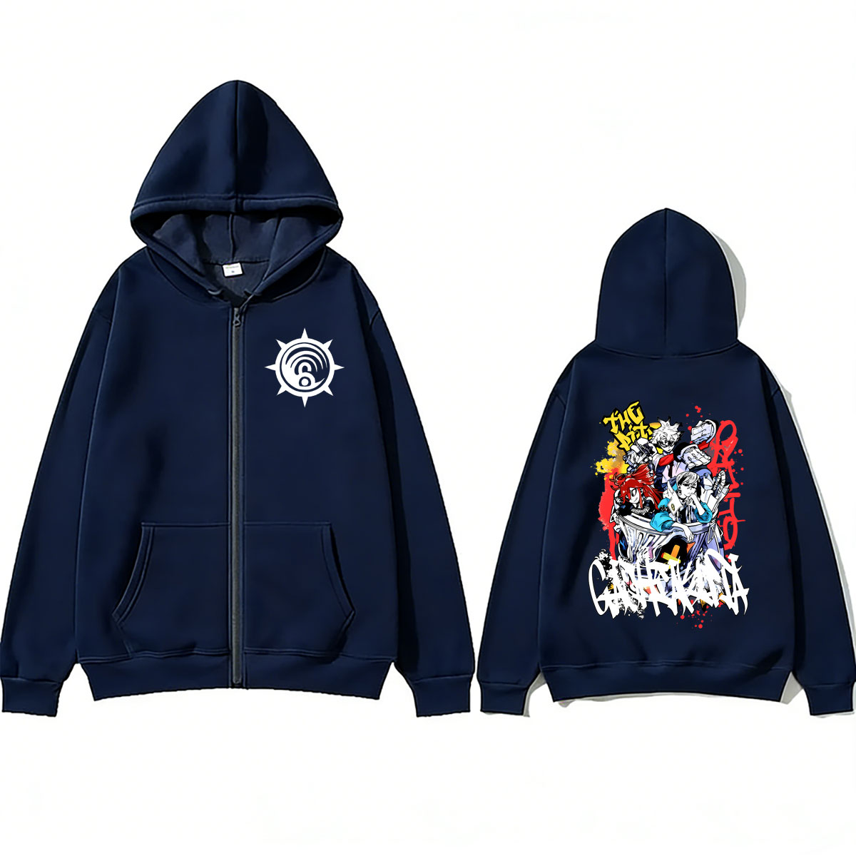 Anime Gachiakuta Rudo Zanka En - Anime Merch Hoodie recension och pris