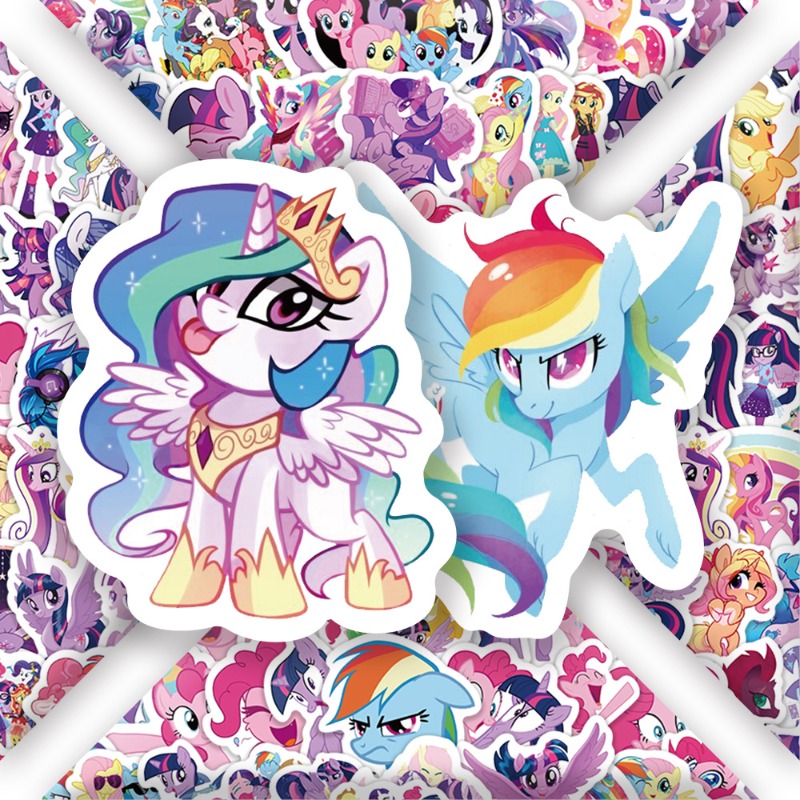 100pcs Cartoon My Little Ponys - Original Anime Merchandise recension och pris