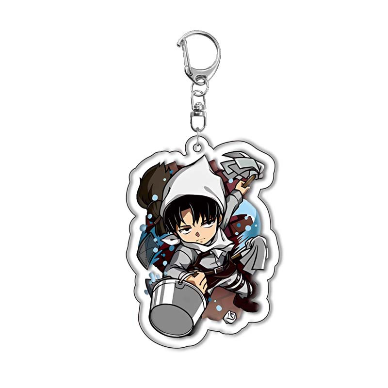 Attack on Titan Keychain Acryl - Anime Merchandise Keychain recension och pris