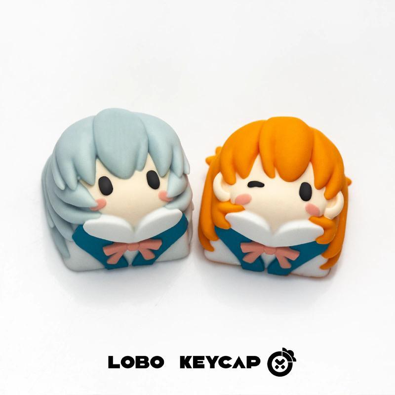 Evangelion Keycap Anime Kawaii - Keycap Artisan Anime recension och pris