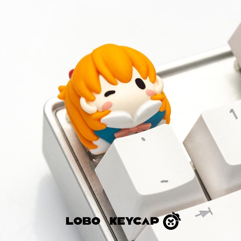 Evangelion Keycap Anime Kawaii - Keycap Artisan Anime recension och pris
