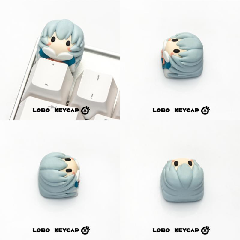 Evangelion Keycap Anime Kawaii - Keycap Artisan Anime recension och pris