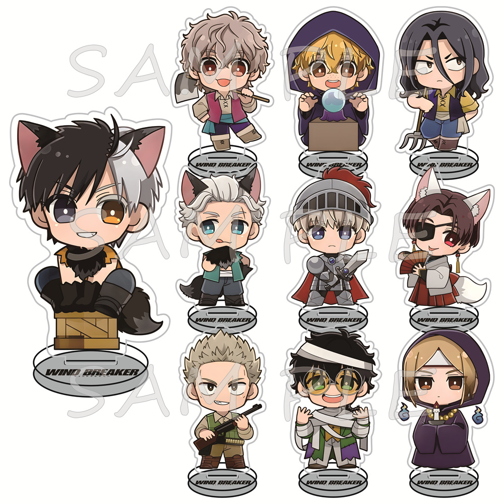 WIND BREAKER 10cm Acrylic Stan - Windbreaker Anime Merchandise recension och pris