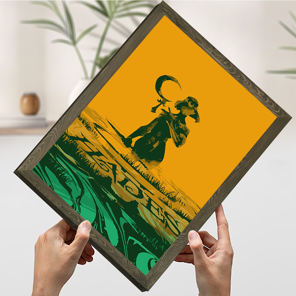 Hades Game Printing Poster Cus - Art Print Framed recension och pris