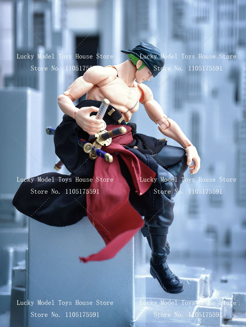 1/12 Anime Zoro Hell King Figu - Windbreaker Anime Merchandise recension och pris