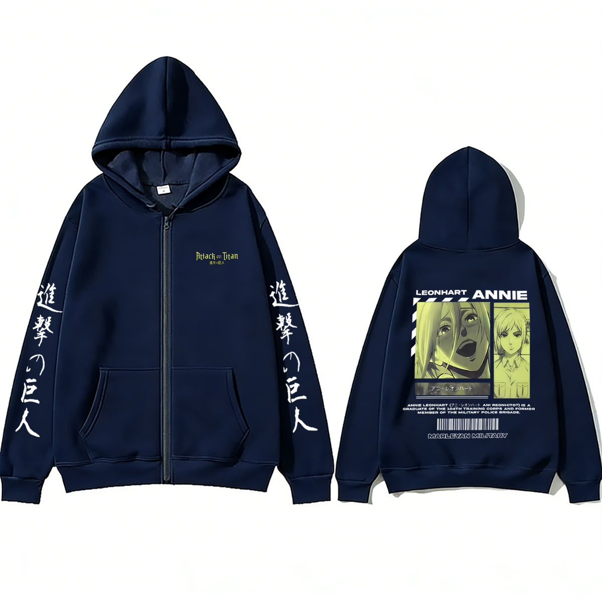 Anime Attack on Titan Annie Le - Anime Merch Hoodie recension och pris