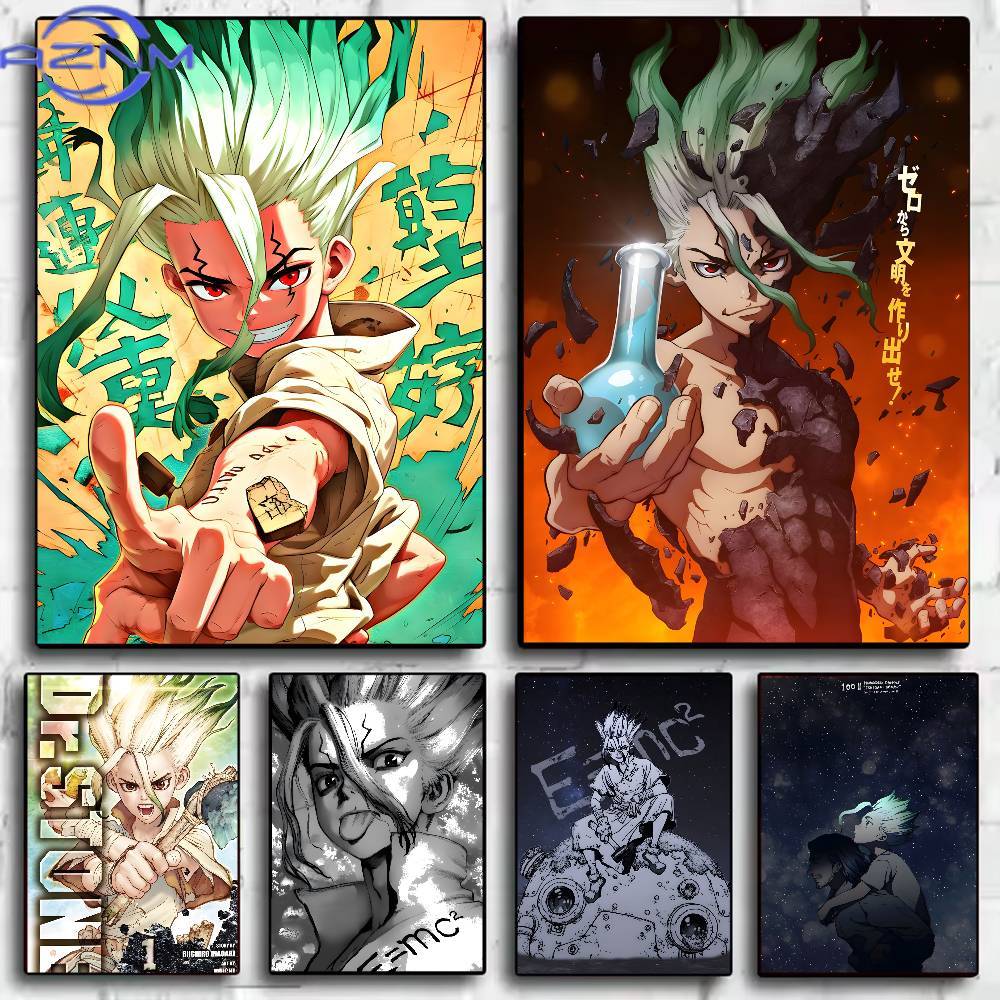 Classic Anime Dr Stone Poster  - Anime Merchandise Posters recension och pris