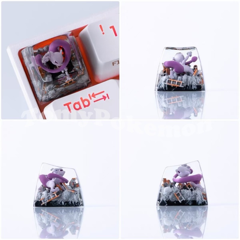 Pokemon Keycaps Mewtwo Umbreon - Keycap Artisan Anime recension och pris