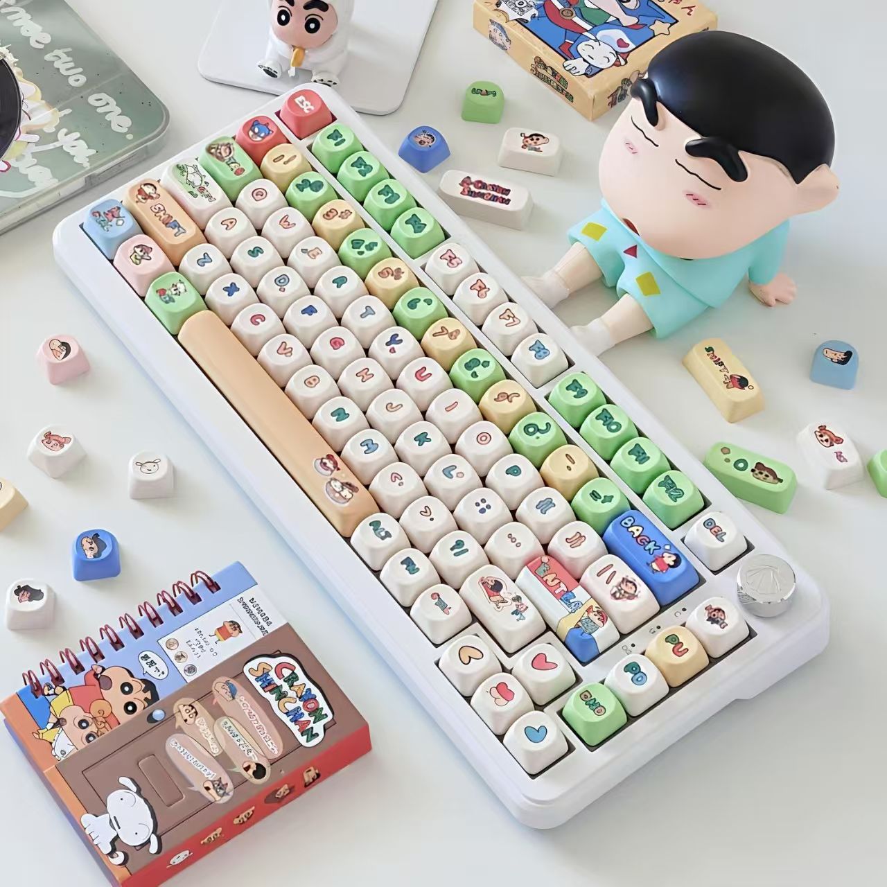 Crayon Shin-chan MOA Keycap Cu - Keycap Artisan Anime recension och pris
