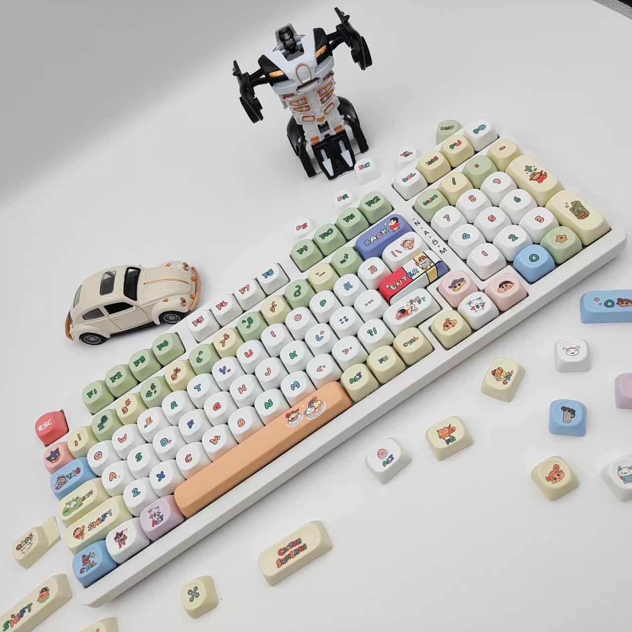 Crayon Shin-chan MOA Keycap Cu - Keycap Artisan Anime recension och pris