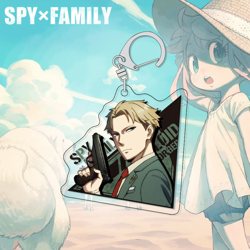 SPY×FAMILY Anya Keychain Acryl - Anime Merchandise Keychain recension och pris