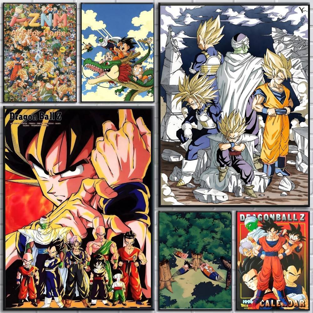 AZNM Dragon Ball Z Unframed Ca - Anime Merchandise Posters recension och pris