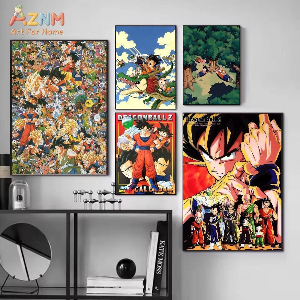 AZNM Dragon Ball Z Unframed Ca - Anime Merchandise Posters recension och pris
