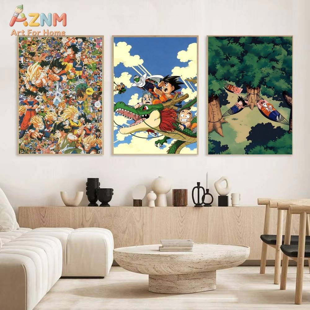 AZNM Dragon Ball Z Unframed Ca - Anime Merchandise Posters recension och pris