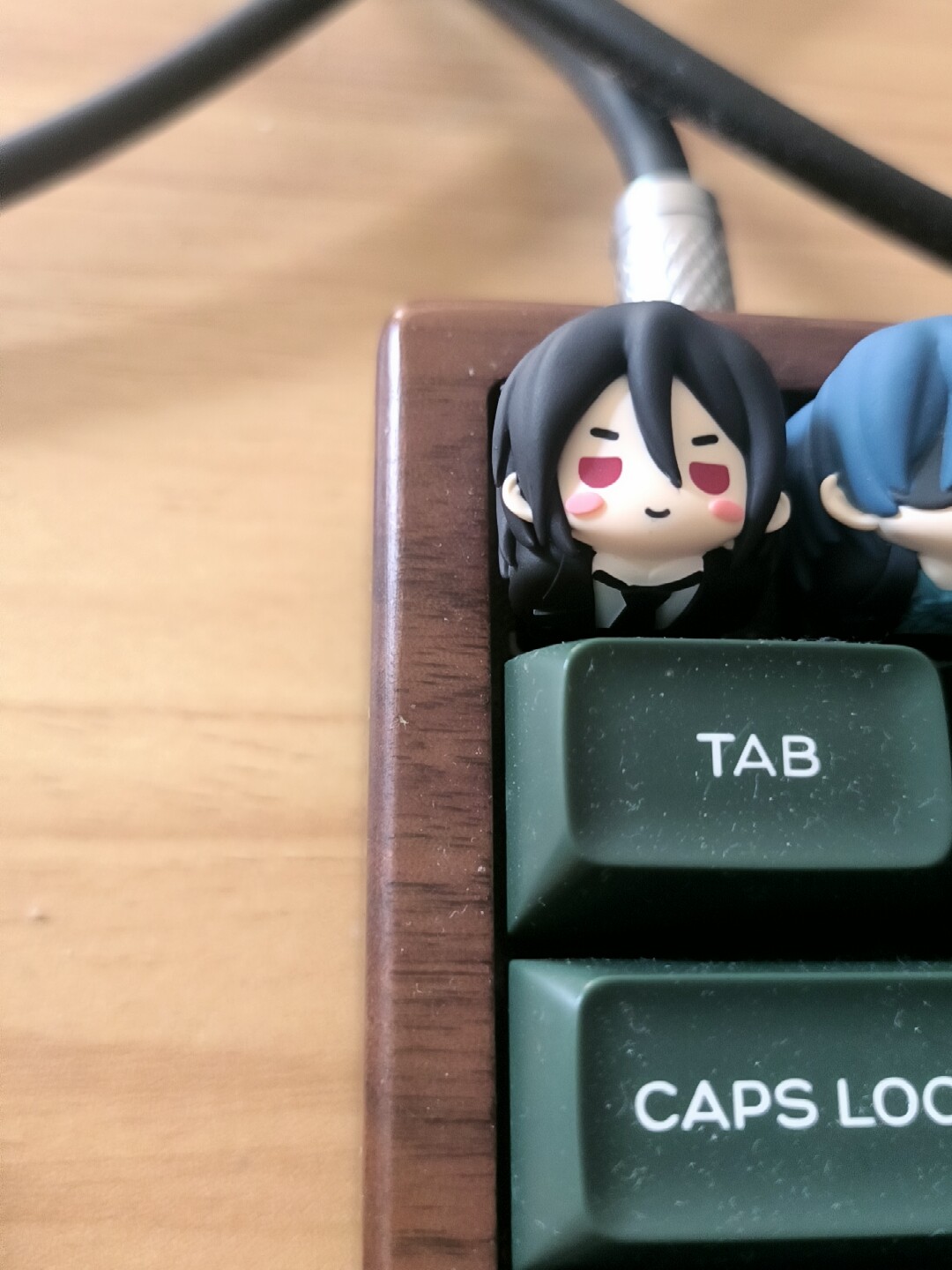 Kawaii Resin Keycap Anime Blac - Keycap Artisan Anime recension och pris