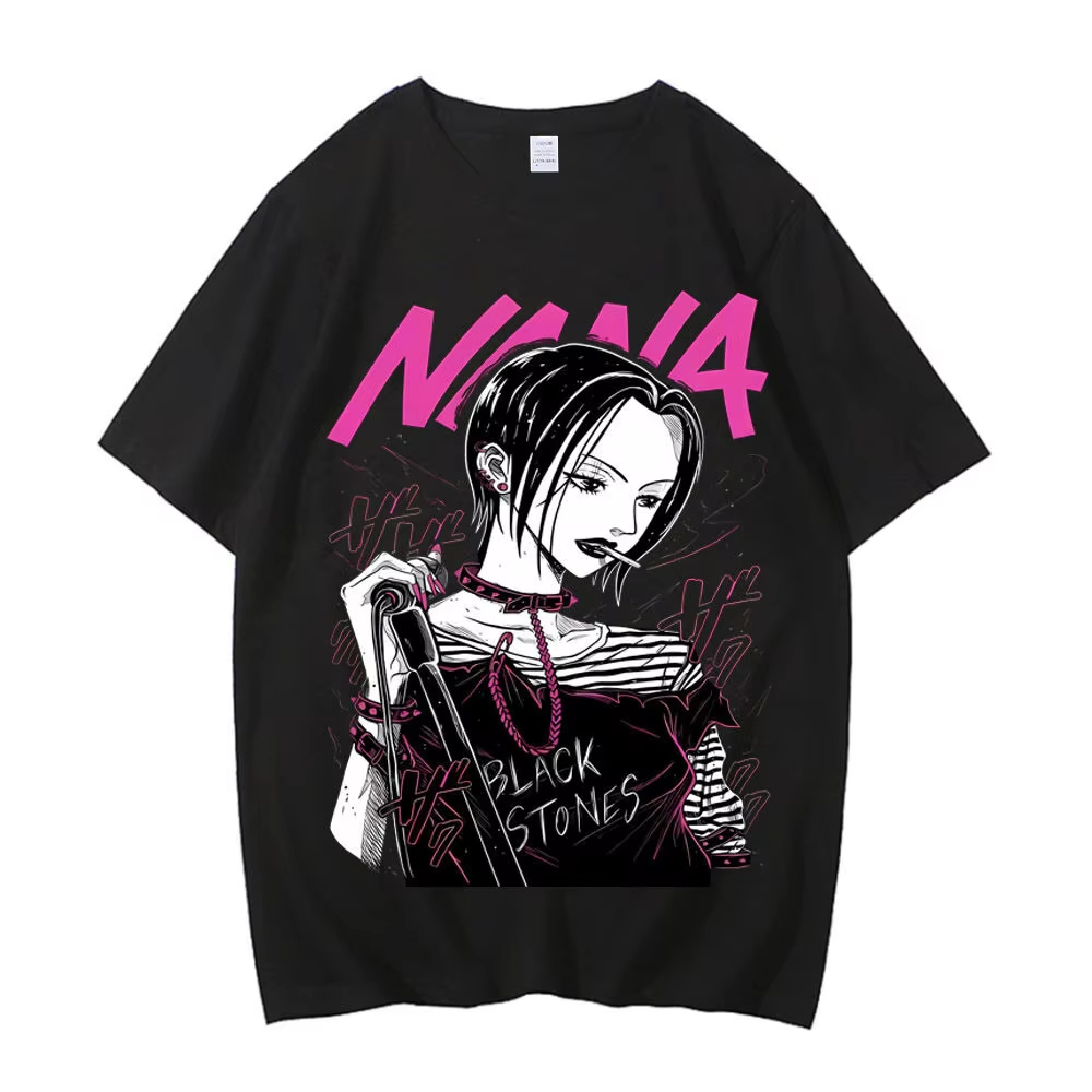 NANA Anime Graphic T-shirt Vin - Nana Anime Merchandise recension och pris
