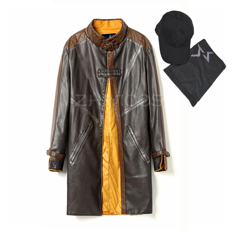 Aiden Pearce Cosplay Costume P - Windbreaker Anime Merchandise recension och pris