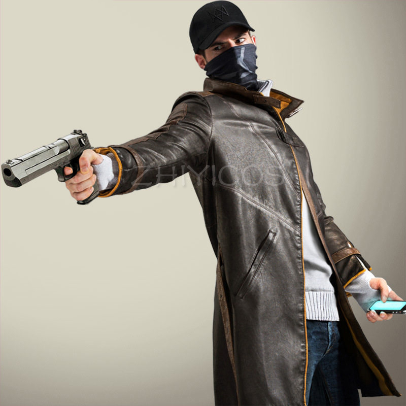 Aiden Pearce Cosplay Costume P - Windbreaker Anime Merchandise recension och pris