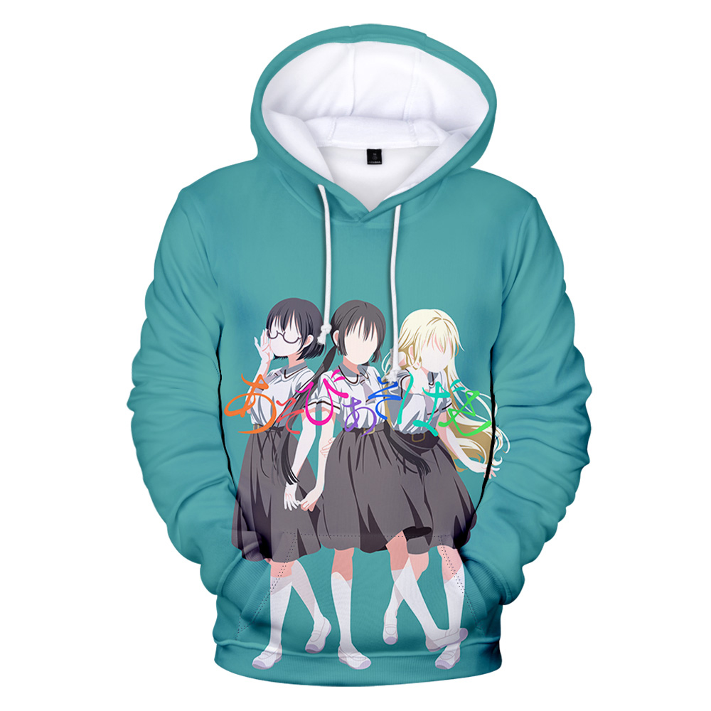 Asobi Asobase Merch Hoodie Uni - Anime Merch Hoodie recension och pris