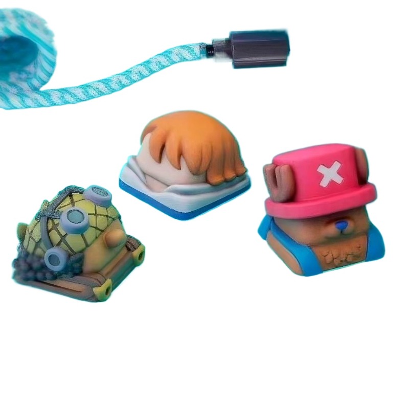 One Piece Chopper Nami anime c - Keycap Artisan Anime recension och pris