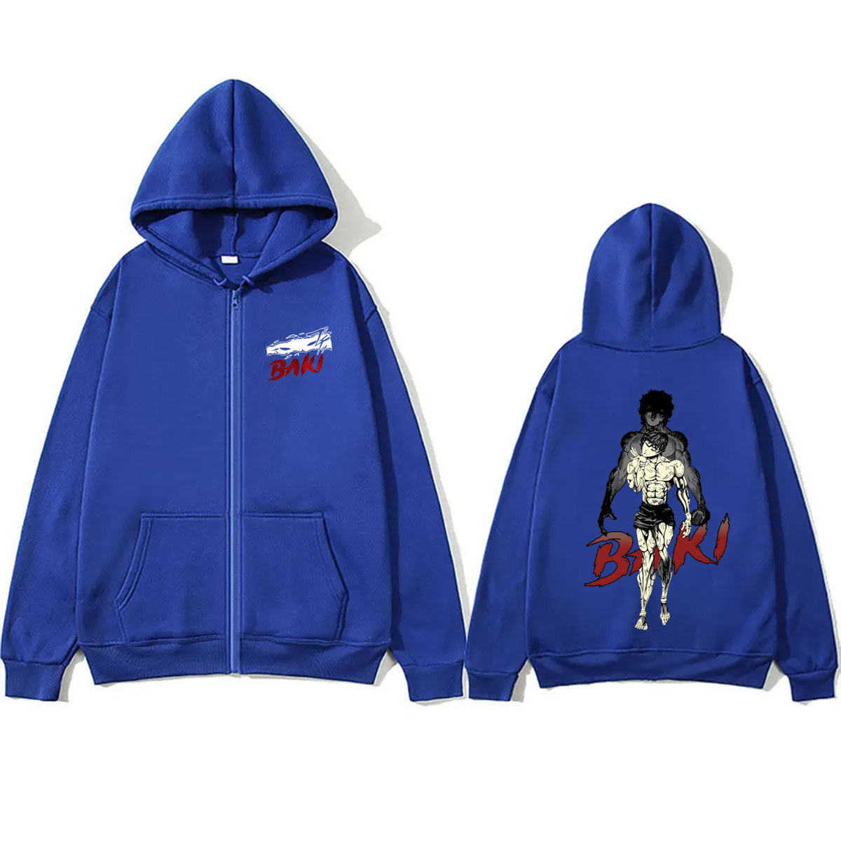 Anime Baki The Grappler Merch  - Anime Merch Hoodie recension och pris
