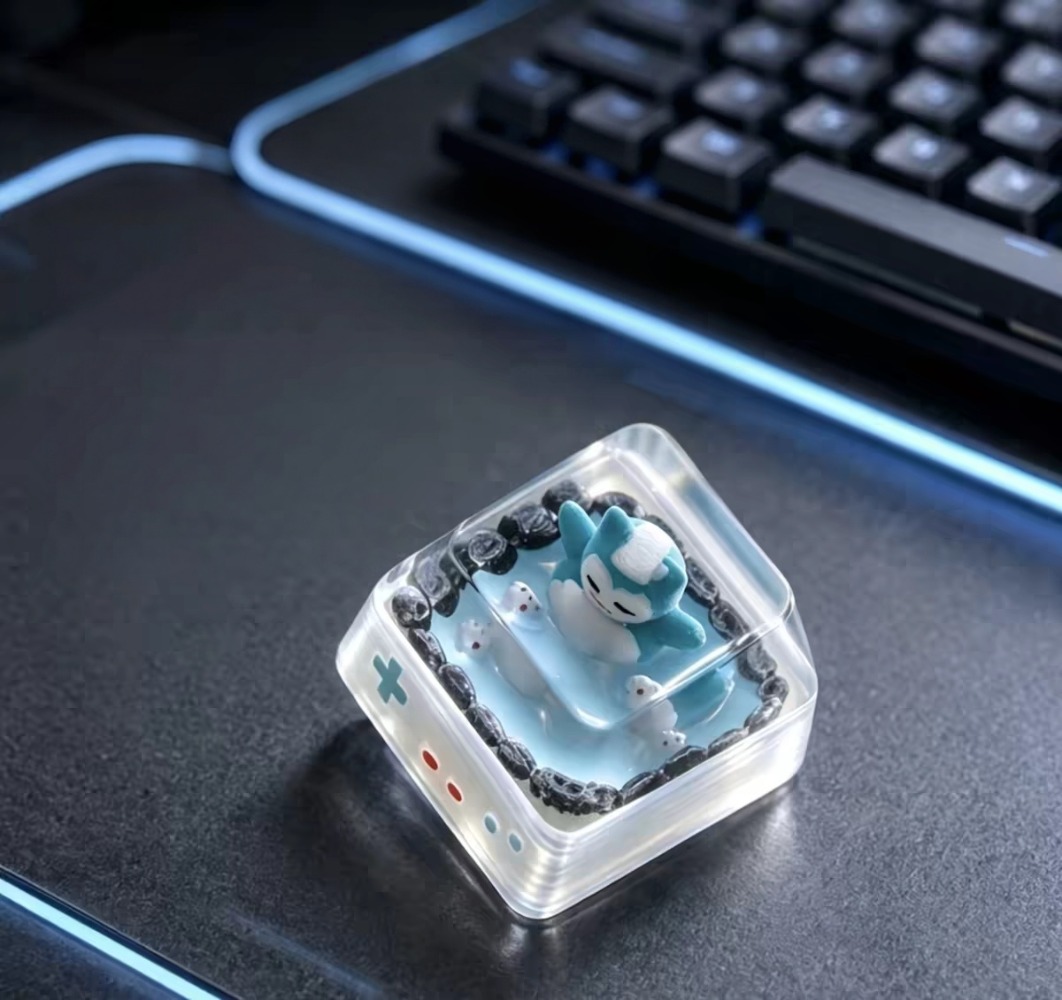 Pokémon Snorlax Keycap Resin T - Keycap Artisan Anime recension och pris