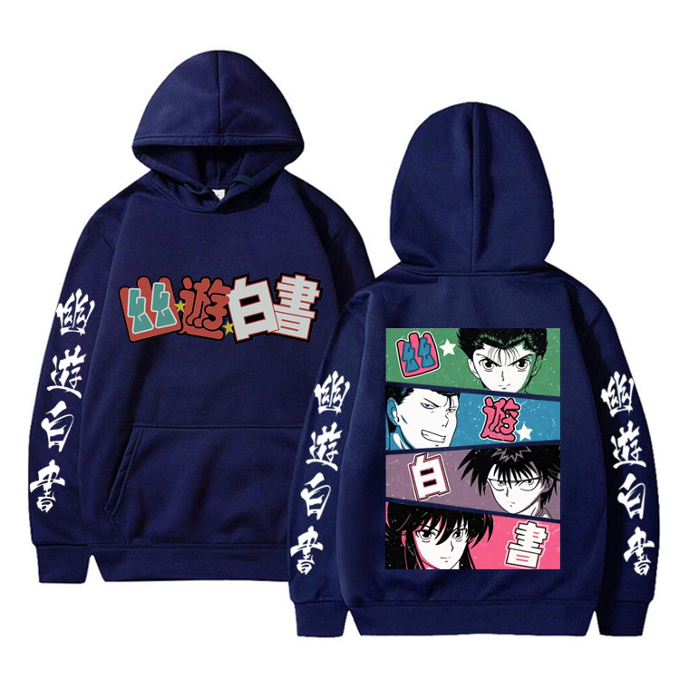 Anime YuYu Hakusho Merch Hoodi - Anime Merch Hoodie recension och pris