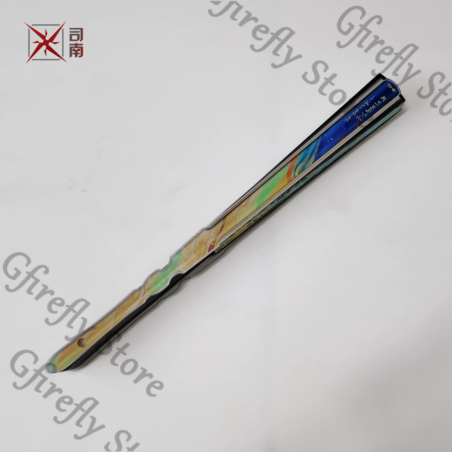 Suisui Folding Silk Fan Cospla - Anime Expo Merchandise recension och pris