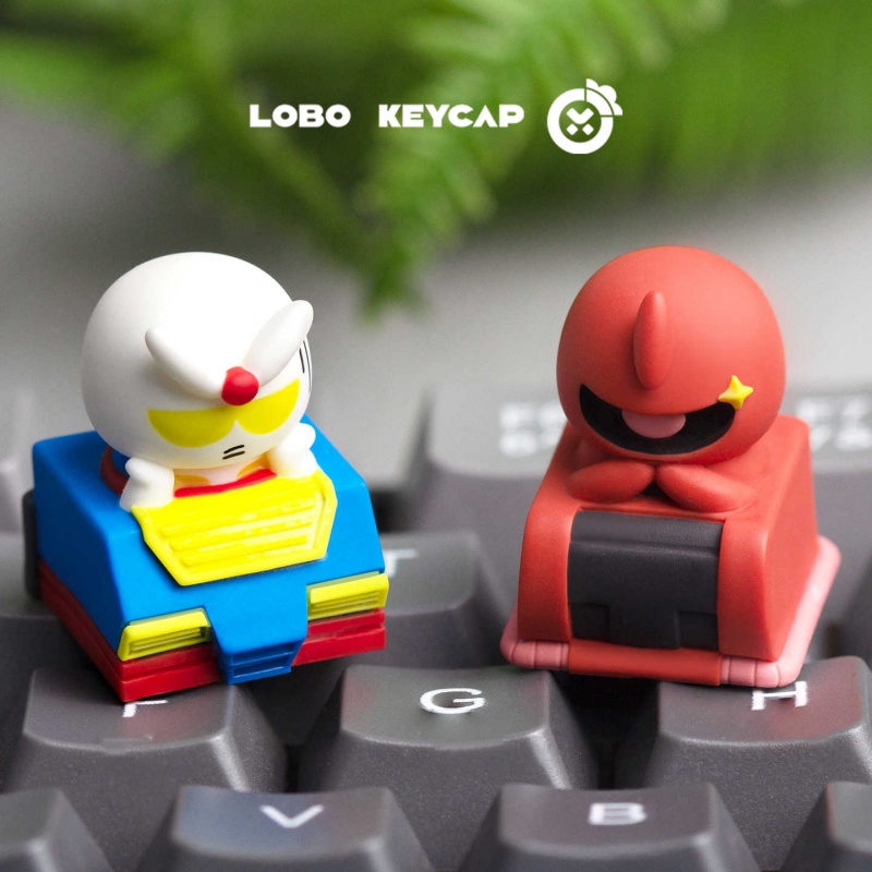 LOBO Chibi Gundam Zaku Artisan - Keycap Artisan Anime recension och pris