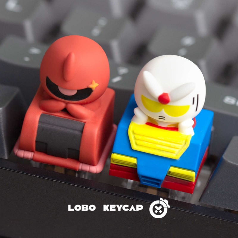 LOBO Chibi Gundam Zaku Artisan - Keycap Artisan Anime recension och pris