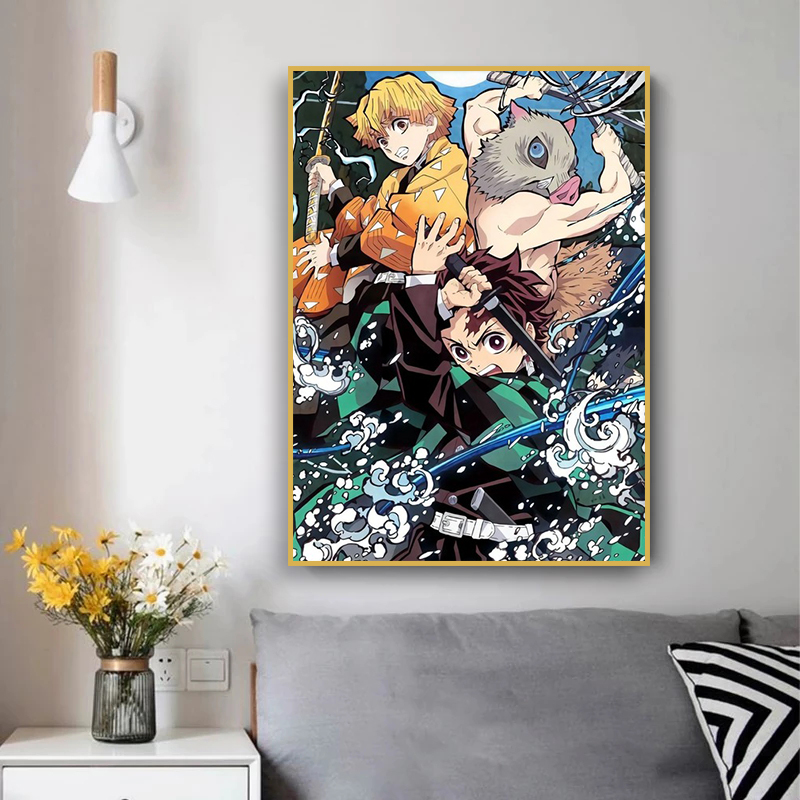Frameless,Anime Demon Slayer C - Anime Merchandise Posters recension och pris